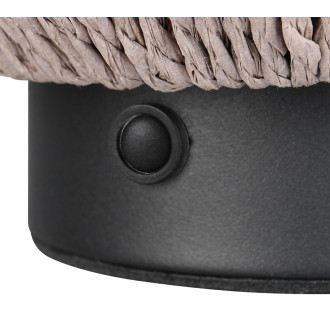 Stolní lampa Reality Lira hnědá R55991126