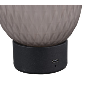 Stolní lampa Trio Facette šedá 564210154