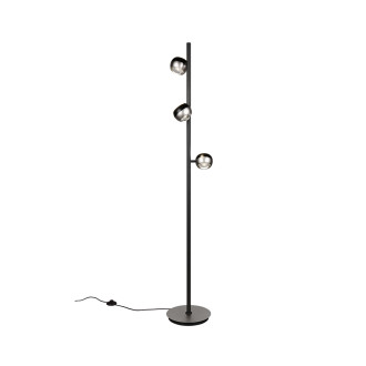 Stojací lampa Trio Select Orbit nikl 444410307
