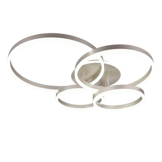 Stropní světlo Trio Drake nikl 632210407