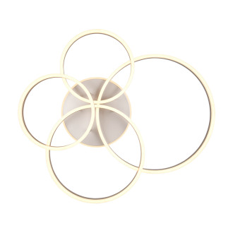 Stropní světlo Trio Drake nikl 632210407