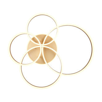 Stropní světlo Trio Drake zlatá 632210479