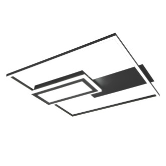 Stropní světlo Reality Spiro černá R67862932