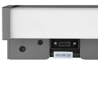 Nástěnné světlo Trio Dawson antracit 246360342