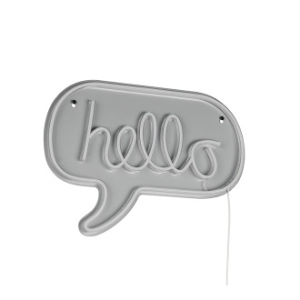 Nástěnné světlo Reality Hello transparent R23711100