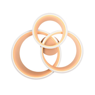 Stropní světlo Trio Granada káva 673810365