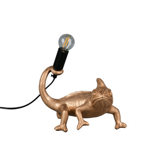 Stolní lampa Reality Crawly zlatá R56581079