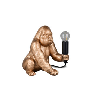 Stolní lampa Reality Kong zlatá R56611079