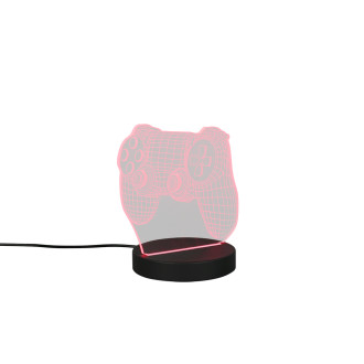 Stolní lampa Reality Joy černá R53881102