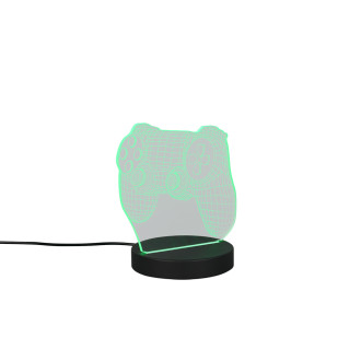 Stolní lampa Reality Joy černá R53881102