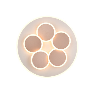 Stropní světlo Trio Mandala šedá 653210676