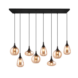 Závěsné světlo Trio Lumina černá 317000813