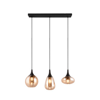 Závěsné světlo Trio Lumina černá 317000313