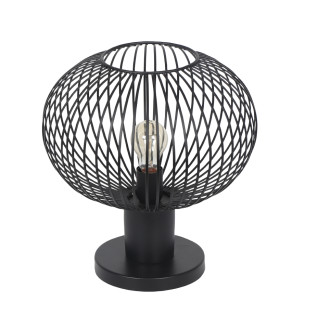 Stolní lampa Trio Gila černá 565790132