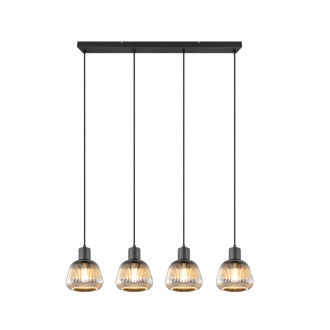 Závěsné světlo Trio Tarifa černá 362800432