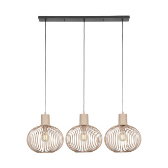 Závěsné světlo Trio Gila písek 365700366