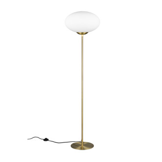 Stojací lampa Trio Fomento mosaz 463100108