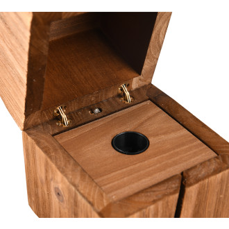 Stolní lampa Trio Treasure hnědá 514110130