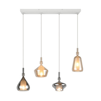 Závěsné světlo Trio Aldea bílá 349400417