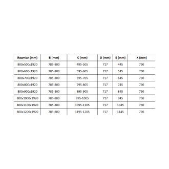 Sprchový kout Mexen Pretoria s výklopným mechanismem 80 x 100 cm, průhledný, zlatý + plochá sprchová vanička, černá - 852-080-100-50-00-4070G