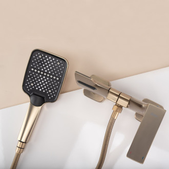 REA Joe Brush Gold Vanová baterie, kartáčovaná zlatá REA-B8992