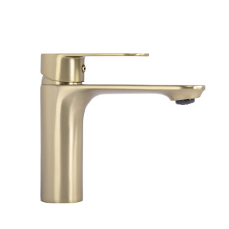 Rea Umyvadlová baterie REA Drop Brush Gold low REA-B8975