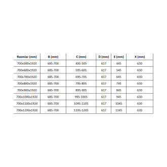 Sprchový kout Mexen Pretoria s výklopným mechanismem 70 x 100 cm, grafit, chrom + plochá sprchová vanička - 852-070-100-01-40-4010