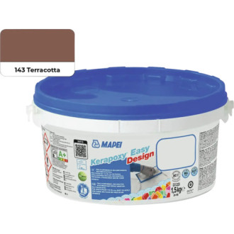 Mapei KERAPOXY EASY DESIGN 143 TERRACOTTA 1,5kg 5KB014302