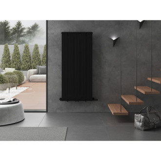 WACO otopné těleso 1544x694, 2209 W, černá W217-1544-694-00-70