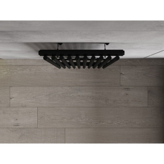 TULSA otopné těleso 1600x420, 613 W, černá W219-1600-420-00-70