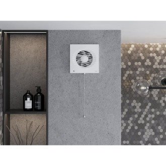 Mexen DXS 150 koupelnový ventilátor, kabelový vypínač, bílý - W9603-150K-00