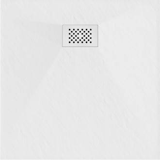 Mexen Hugo čtvercová sprchová vanička SMC 90 x 90 cm, bílá, bílý kryt - 42109090-W