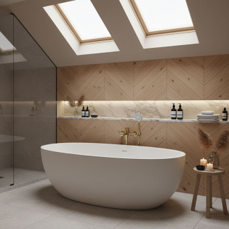 Rea Koupelnová baterie REA DROP Brush Gold REA-B6399