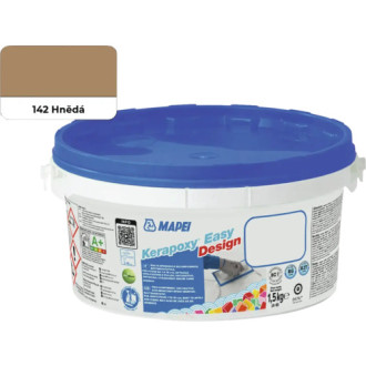 Mapei KERAPOXY EASY DESIGN 142 HNĚDÁ 1,5kg 5KB014202
