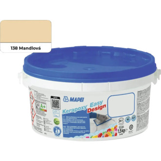 Mapei KERAPOXY EASY DESIGN 138 MANDLOVÁ 1,5kg 5KB013802