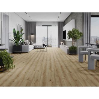 Vinylové lamely Mexen Sun Valley 1240 x 182 mm SPC 6,5 mm, podklad IXPE 1,5 mm, 4 V drážky, dub - F1006-1240-182-505-4V1-01