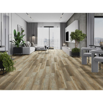 Vinylové lamely Mexen Cortland 1240 x 182 mm SPC 6,5 mm, podklad IXPE 1,5 mm, 4 V-drážky, dub - F1008-1240-182-505-4V1-01