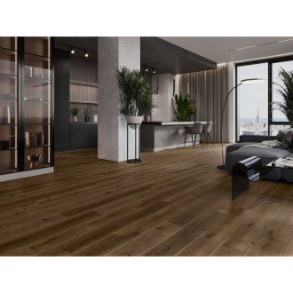 Vinylové lamely Mexen Strasburg 1240 x 182 mm SPC 6,5 mm, podklad IXPE 1,5 mm, 4 V-drážky, dub - F1033-1240-182-505-4V1-01