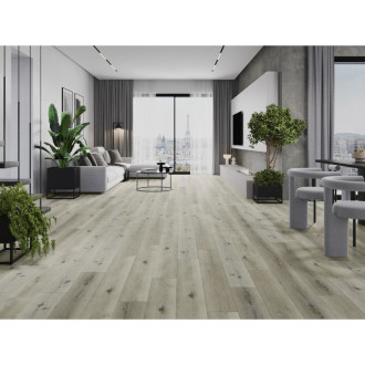 Vinylové lamely Mexen Silver Lake 1240 x 182 mm SPC 6,5 mm, podklad IXPE 1,5 mm, 4 V-drážky, dub - F1034-1240-182-505-4V1-01