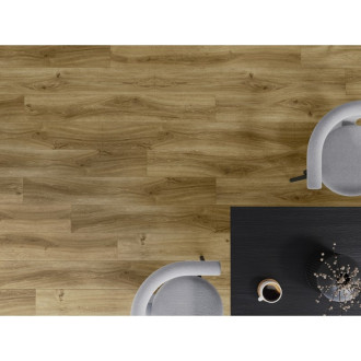 Vinylové lamely Mexen Amsterdam 1240 x 182 mm SPC 6,5 mm, podklad IXPE 1,5 mm, 4 V-drážky, dub - F1042-1240-182-505-4V1-01