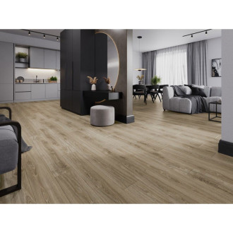 Vinylové lamely Mexen Fort Valley 1240 x 182 mm SPC 6,5 mm, podklad IXPE 1,5 mm, 4 V-drážky, dub - F1046-1240-182-505-4V1-01