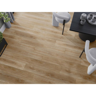 Vinylové lamely Mexen San Marcos 1240 x 182 mm SPC 6,5 mm, podklad IXPE 1,5 mm, 4 V-drážky, dub - F1048-1240-182-505-4V1-01