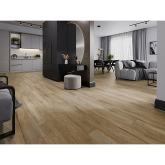 Vinylové prkna Mexen Long Creek 1240 x 182 mm SPC 6,5 mm, podklad IXPE 1,5 mm, 4V drážka, dub - F1050-1240-182-505-4V1-01