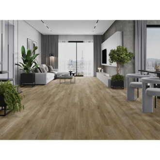 Vinylové lamely Mexen Clermont 1240 x 182 mm SPC 6,5 mm, podklad IXPE 1,5 mm, 4 V-drážky, dub - F1053-1240-182-505-4V1-01