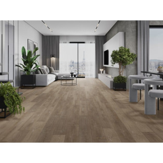 Vinylové lamely Mexen Windsor 1240 x 182 mm SPC 6,5 mm, podklad IXPE 1,5 mm, 4 V-drážky, dub - F1016-1240-182-505-4V1-01