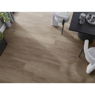 Vinylové lamely Mexen Windsor 1240 x 182 mm SPC 6,5 mm, podklad IXPE 1,5 mm, 4 V-drážky, dub - F1016-1240-182-505-4V1-01