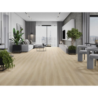 Vinylové lamely Mexen Charlotte 1240 x 182 mm SPC 6,5 mm, podklad IXPE 1,5 mm, 4 V drážky, dub - F1055-1240-182-505-4V1-01