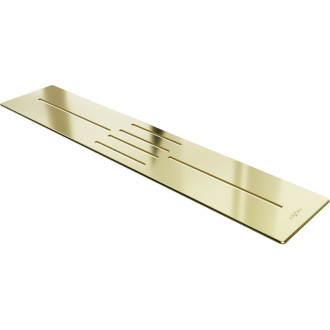 Kryt sprchové vaničky Mexen Toro 100-120 cm, zlatý - 43910050