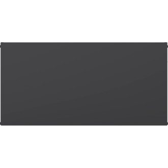 Mexen CHF20  Plochý radiátor 400x2000, boční připojení, 1438 W, antracit W420HF-040-200-66