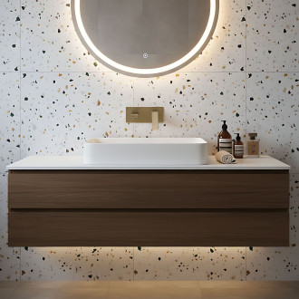 Rea Podomítková vanová baterie REA Joe Brush Gold REA-B3620